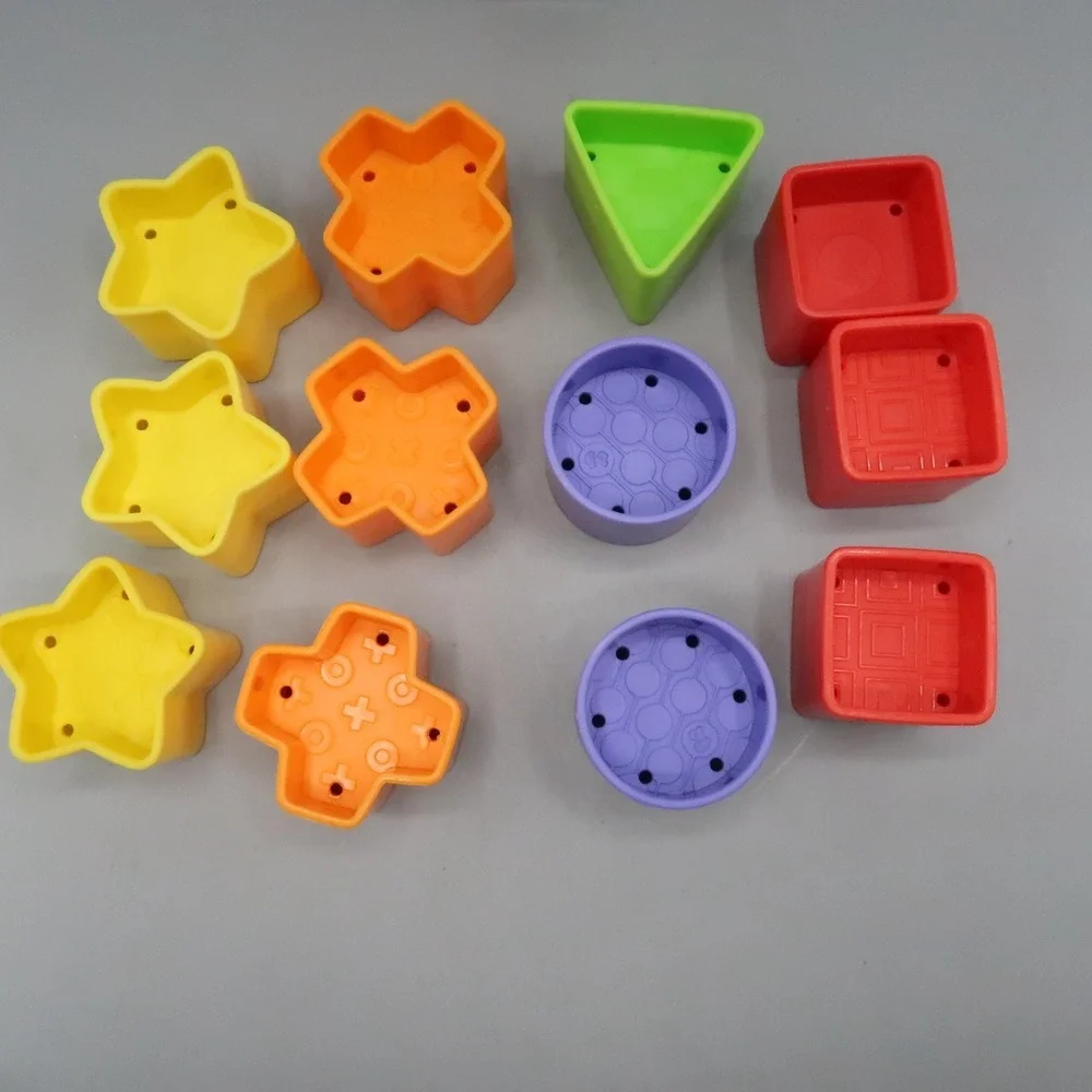 Fisher Price Baby's First Blocks Shape Sorter Colors Replacement Blocks Lot‎ 13